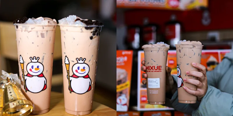 Review chi tiết trà sữa Bá Vương Mixue giá 30.000 VNĐ