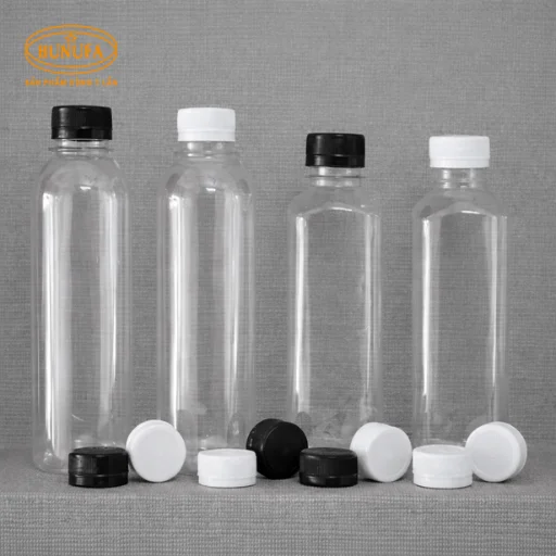 Các mẫu chai nhựa trà sữa đẹp phổ biến được ưa chuộng hiện nay